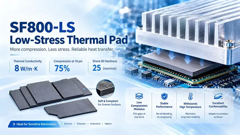 SF800-LS Low Stress Thermal Pad